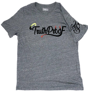 TruthProof Classic Unisex Vintage Gray Premium T-shirt