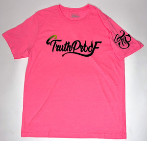 TruthProof Classic Neon Pink Unisex solid color Premium T-shirt